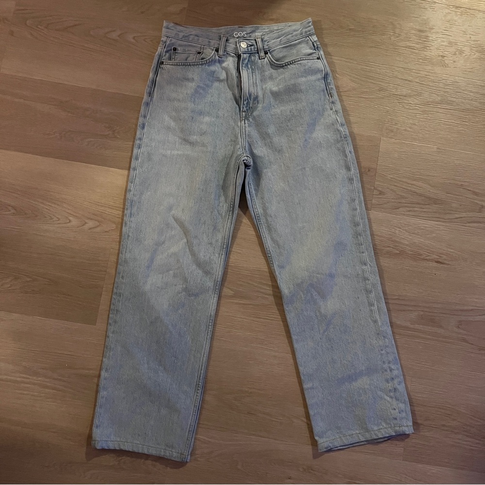 COS Relaxed Straight Leg High Rise Full Length